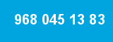 968 045 13 83